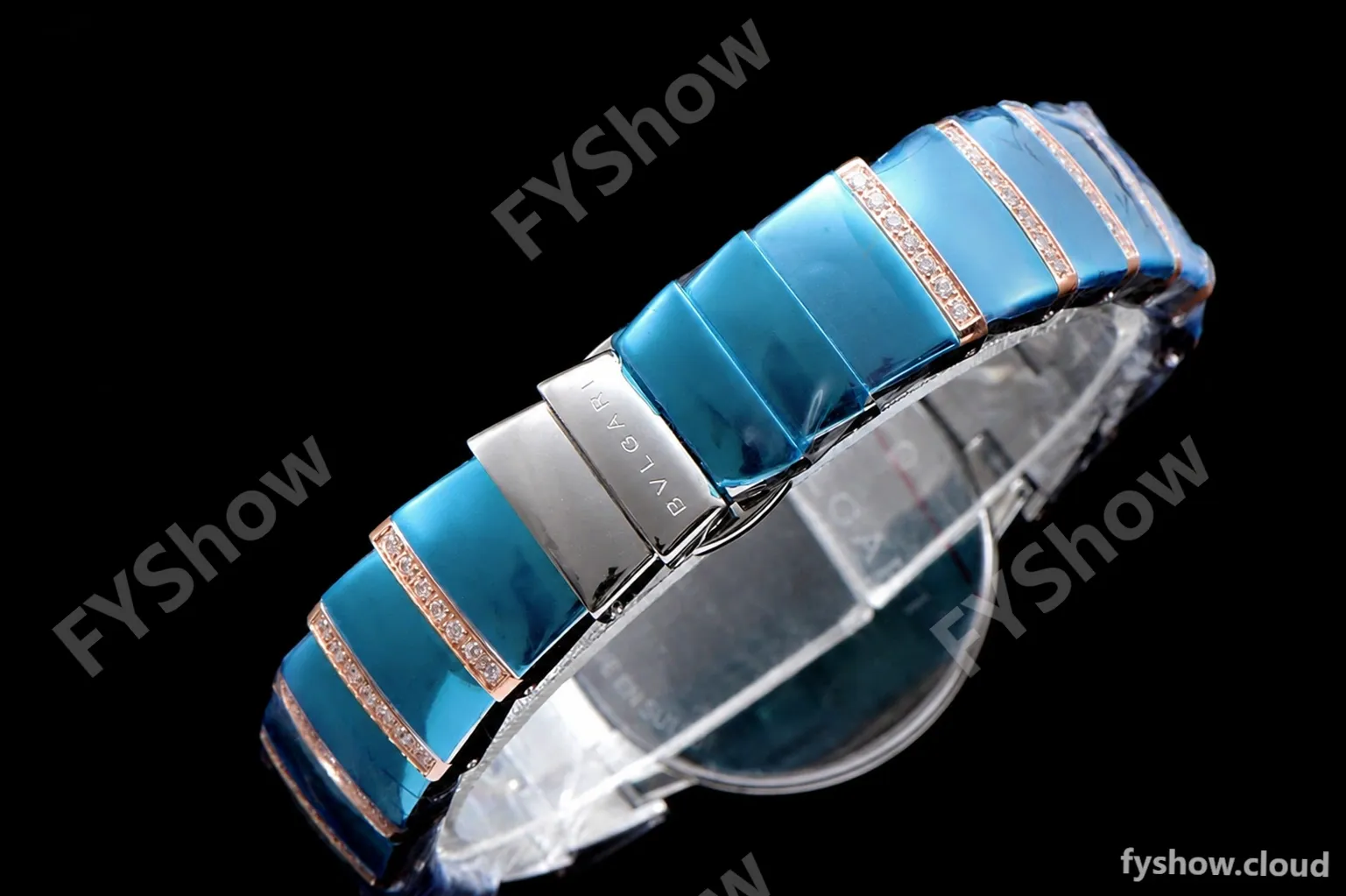 Bvlgari LVCEA Series Diamonds RG/RG TT Wht BVF Automatic/Quartz - Image 7