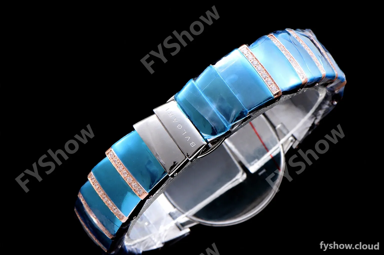 Bvlgari LVCEA Series Diamonds RG/RG TT Wht BVF Automatic/Quartz - Image 7