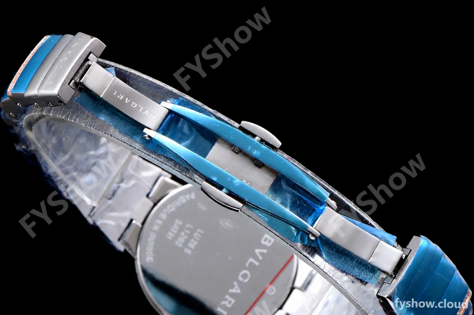 Bvlgari LVCEA Series Diamonds RG/RG TT Blk BVF Automatic/Quartz - Image 6
