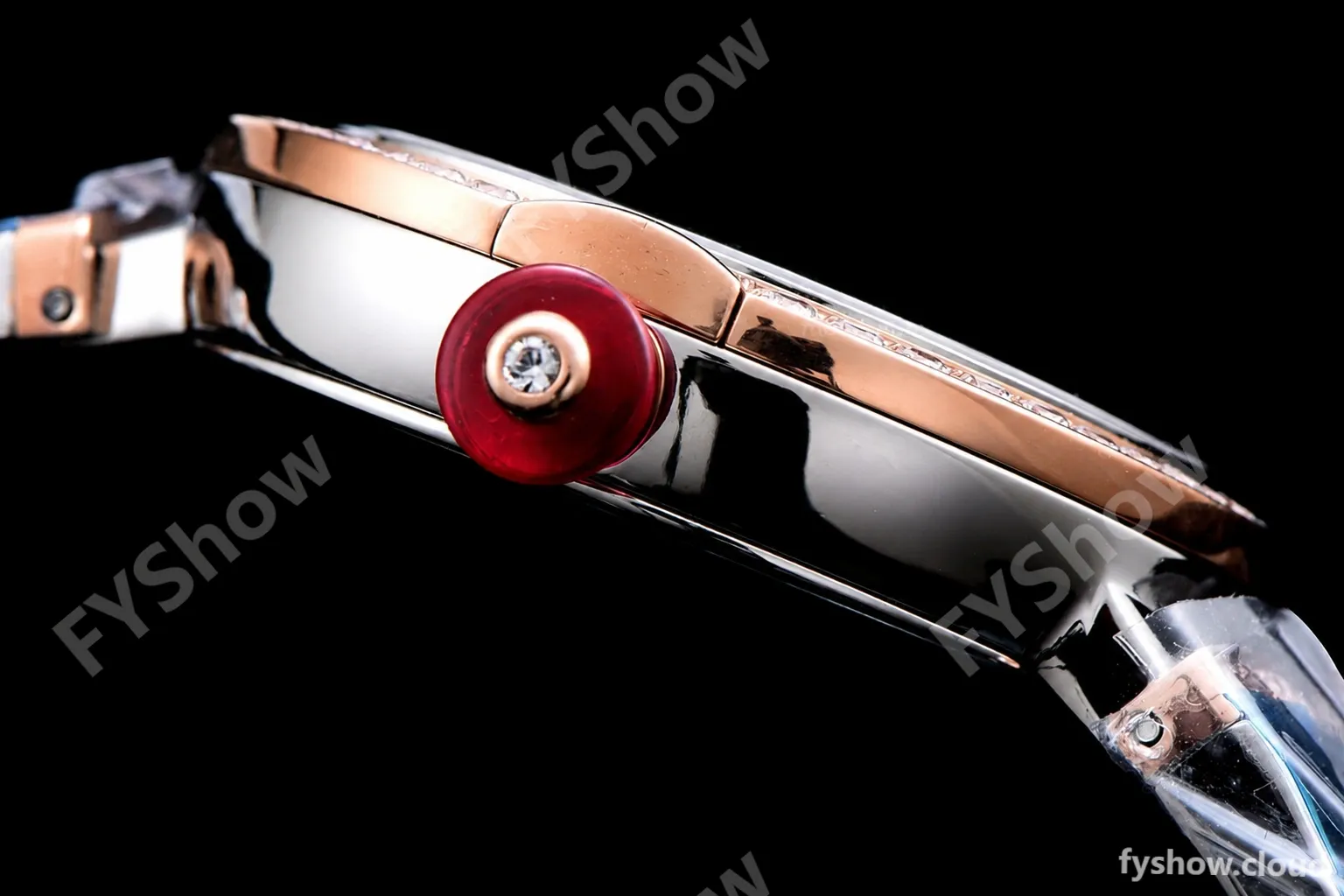 Bvlgari LVCEA Series Diamonds RG/RG TT Blk BVF Automatic/Quartz - Image 7