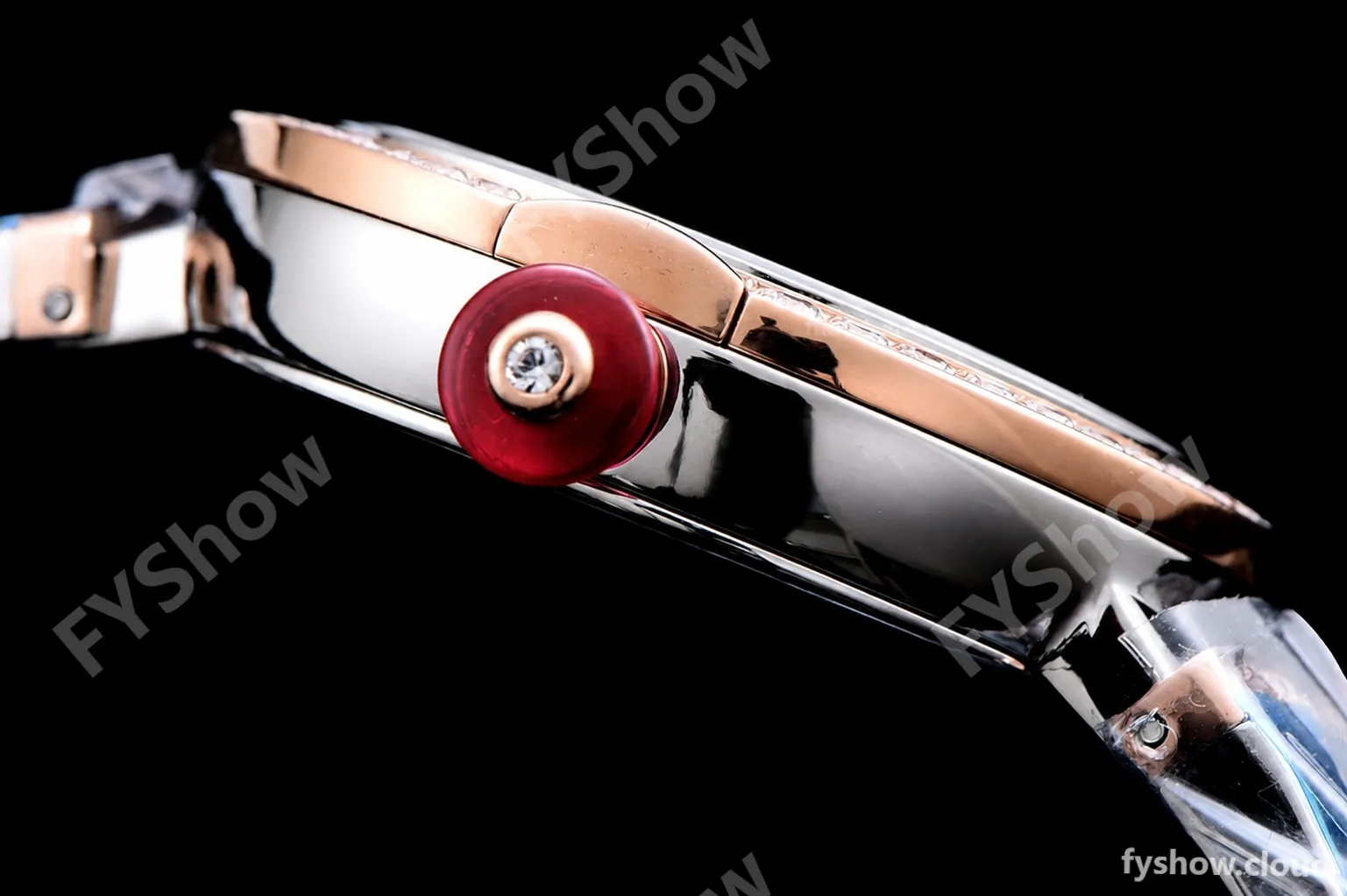 Bvlgari LVCEA Series Diamonds RG/RG TT Blu BVF Automatic/Quartz - Image 8
