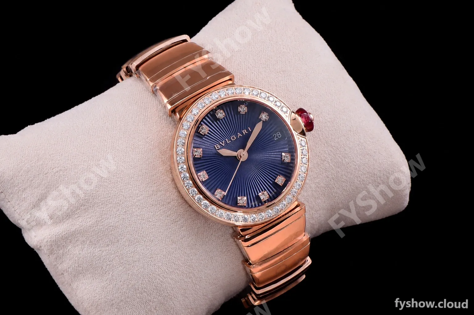 Bvlgari LVCEA Series Diams RG/RG Blk BVF Automatic/Quartz - Image 2