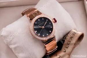 Bvlgari LVCEA Series Diams RG/RG Blk BVF Automatic/Quartz