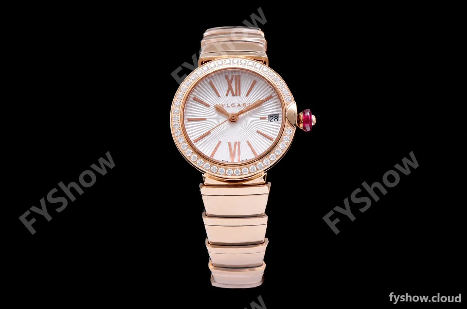 Bvlgari LVCEA Series Diams RG/RG Wht BVF Automatic/Quartz - Image 3