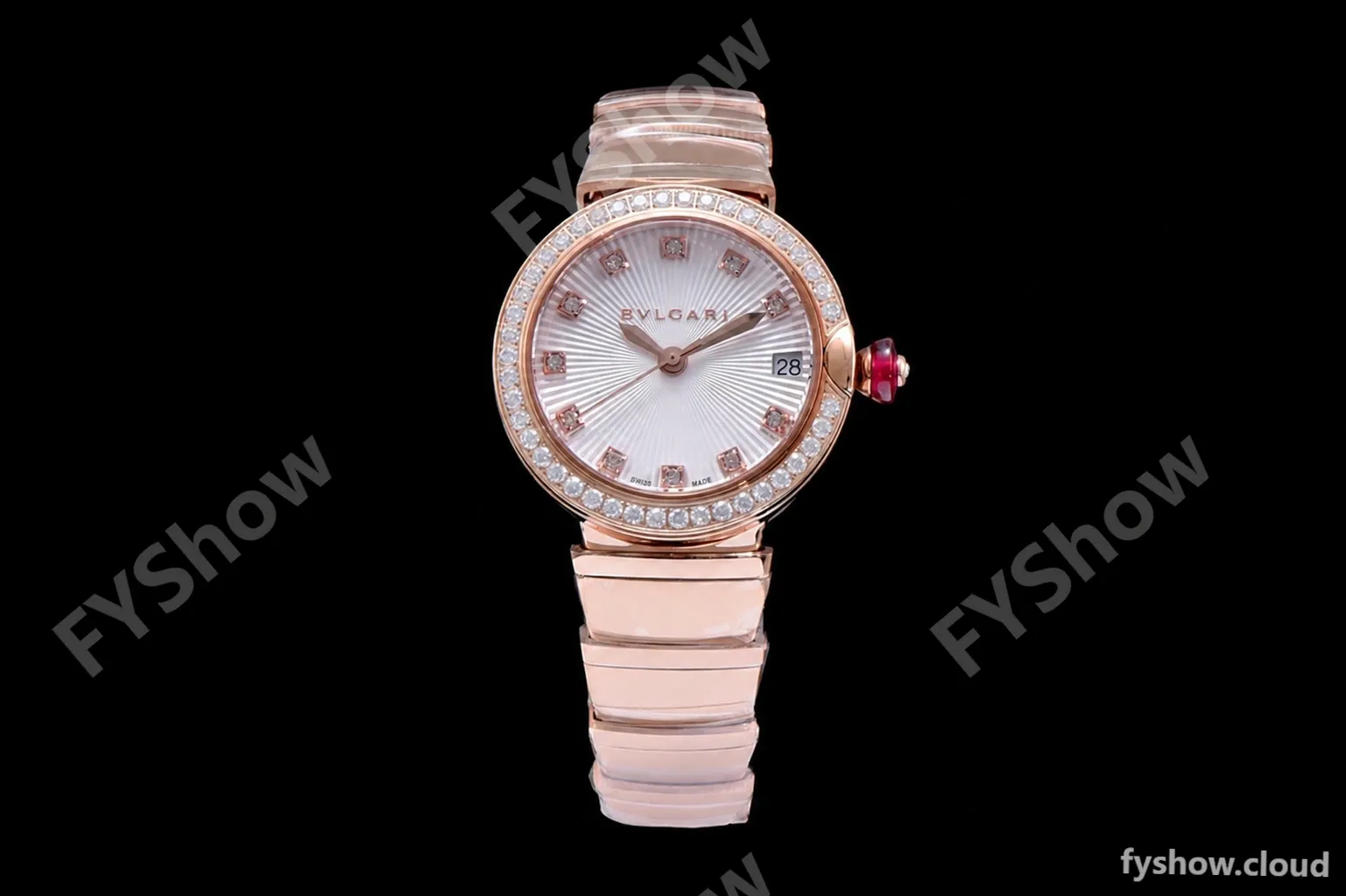 Bvlgari LVCEA Series Diams RG/RG Wht BVF Automatic/Quartz - Image 3