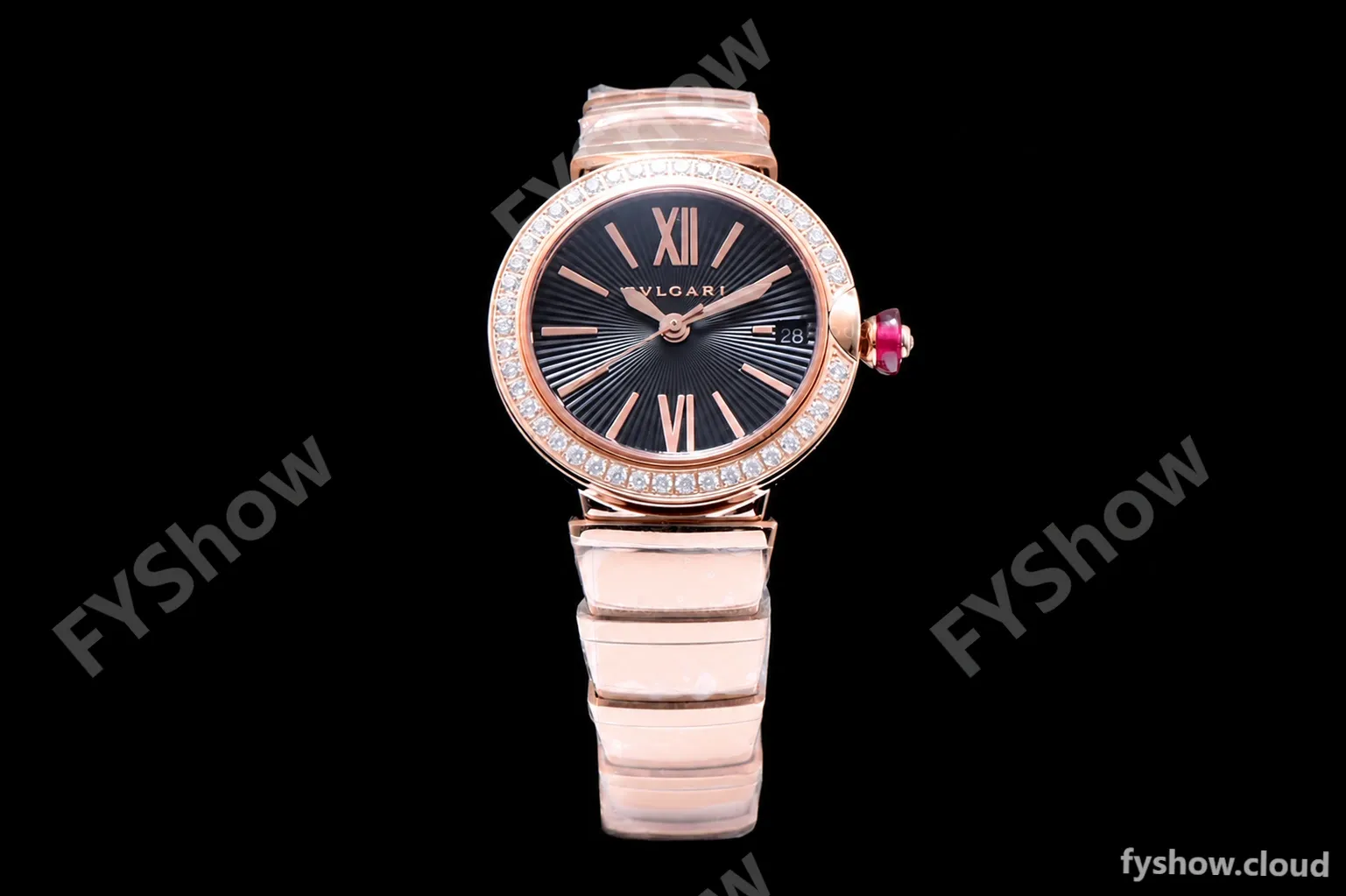 Bvlgari LVCEA Series Diams RG/RG Blk BVF Automatic/Quartz - Image 3