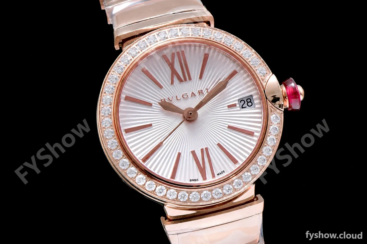 Bvlgari LVCEA Series Diams RG/RG Wht BVF Automatic/Quartz - Image 4