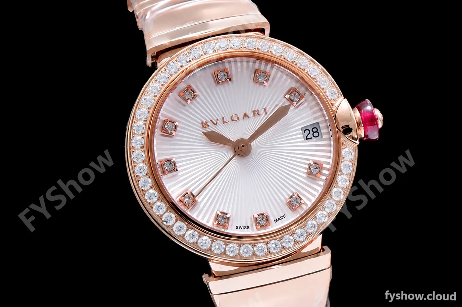 Bvlgari LVCEA Series Diams RG/RG Wht BVF Automatic/Quartz - Image 4
