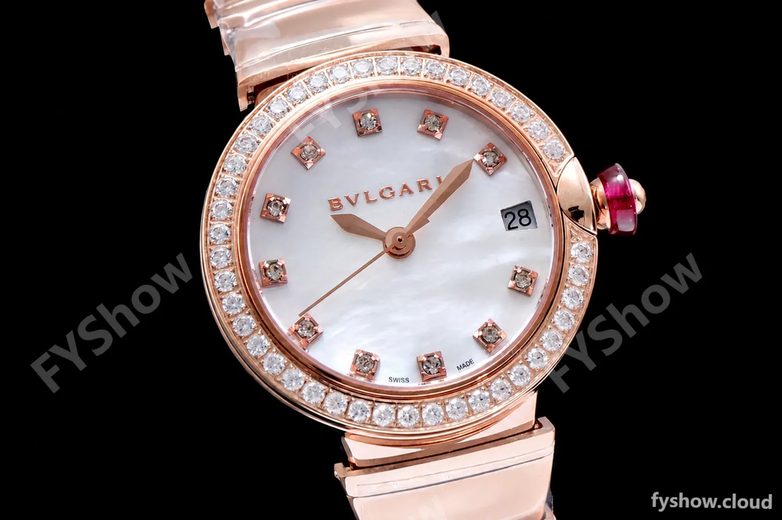 Bvlgari LVCEA Series Diams RG/RG Wht BVF Automatic/Quartz - Image 3