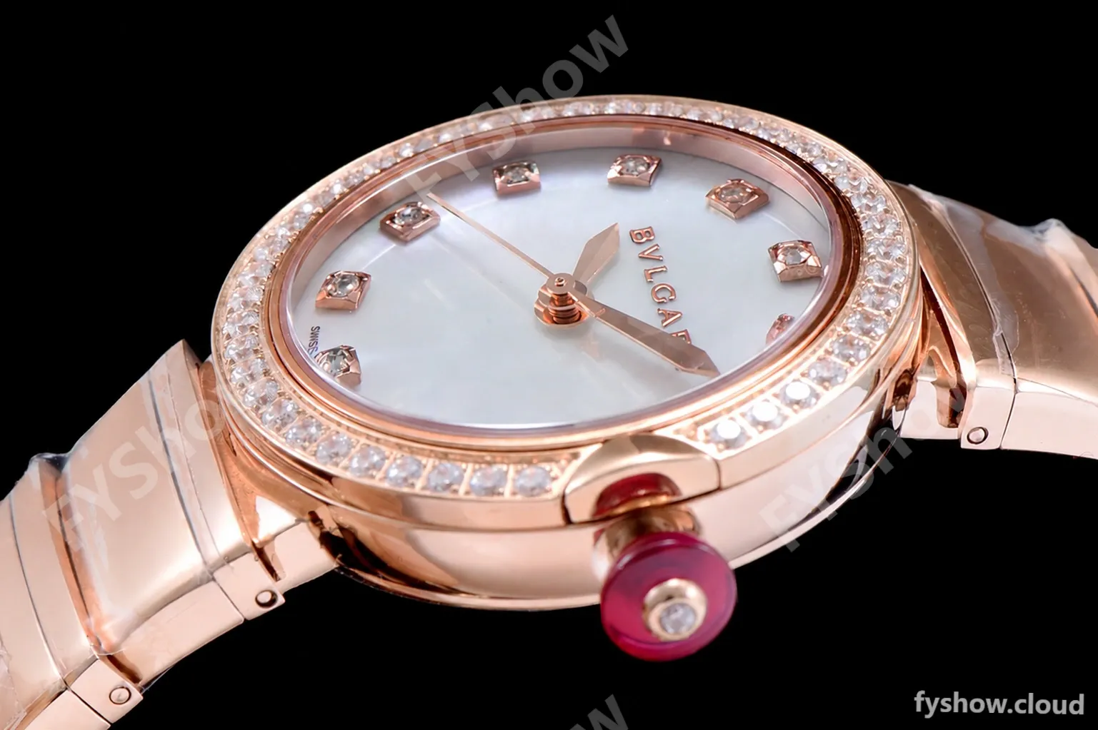 Bvlgari LVCEA Series Diams RG/RG Wht BVF Automatic/Quartz - Image 4