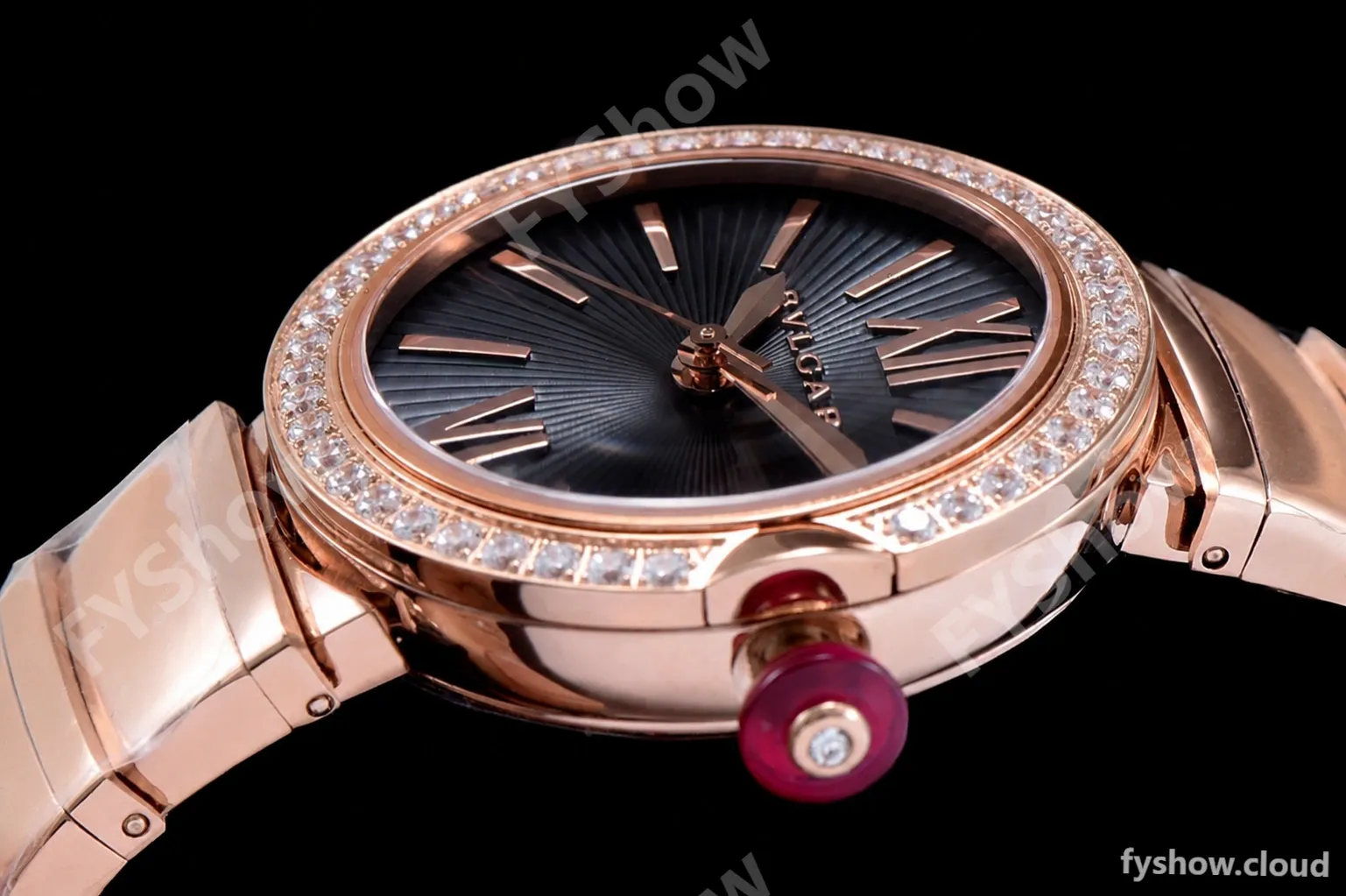 Bvlgari LVCEA Series Diams RG/RG Blk BVF Automatic/Quartz - Image 5