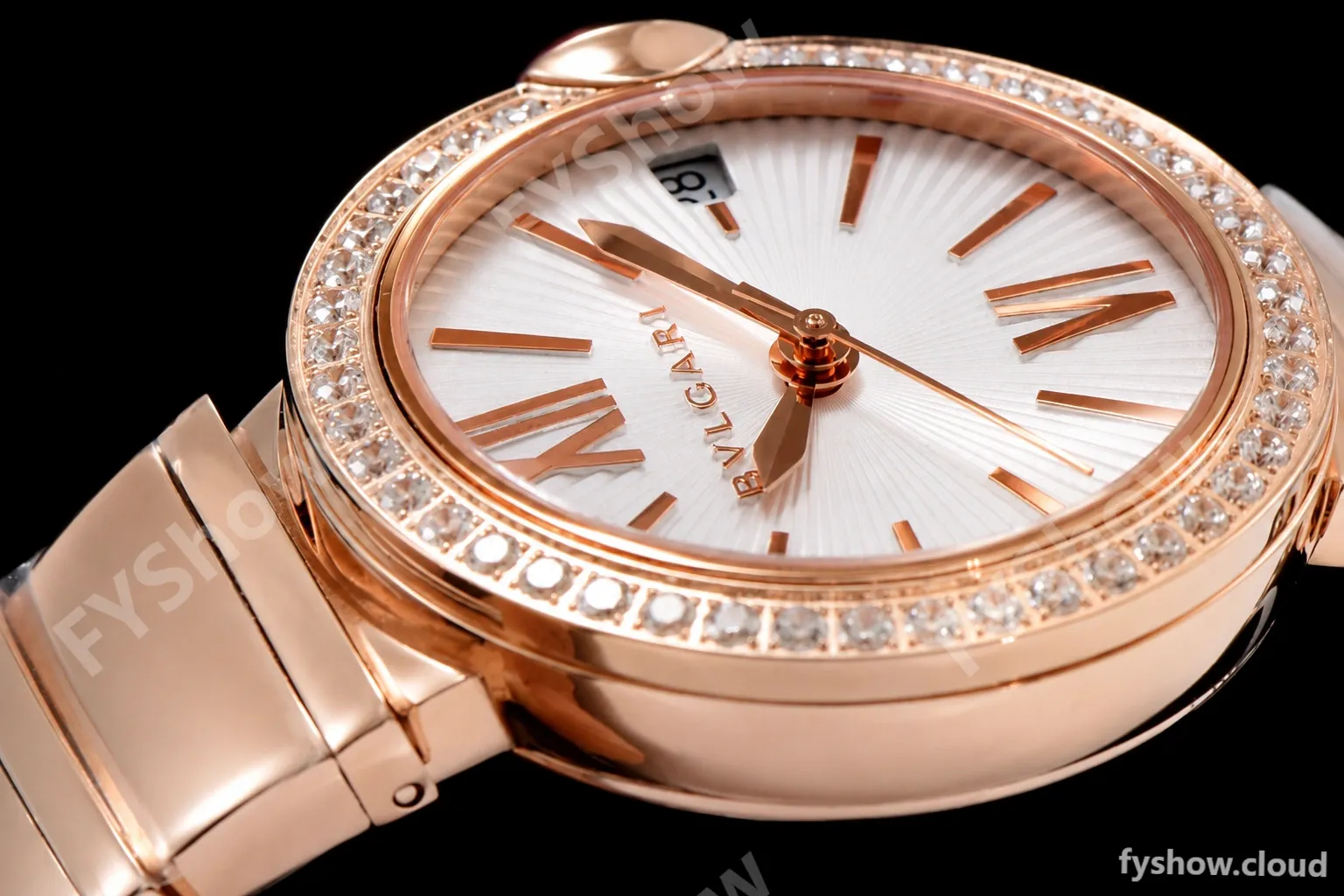 Bvlgari LVCEA Series Diams RG/RG Wht BVF Automatic/Quartz - Image 6