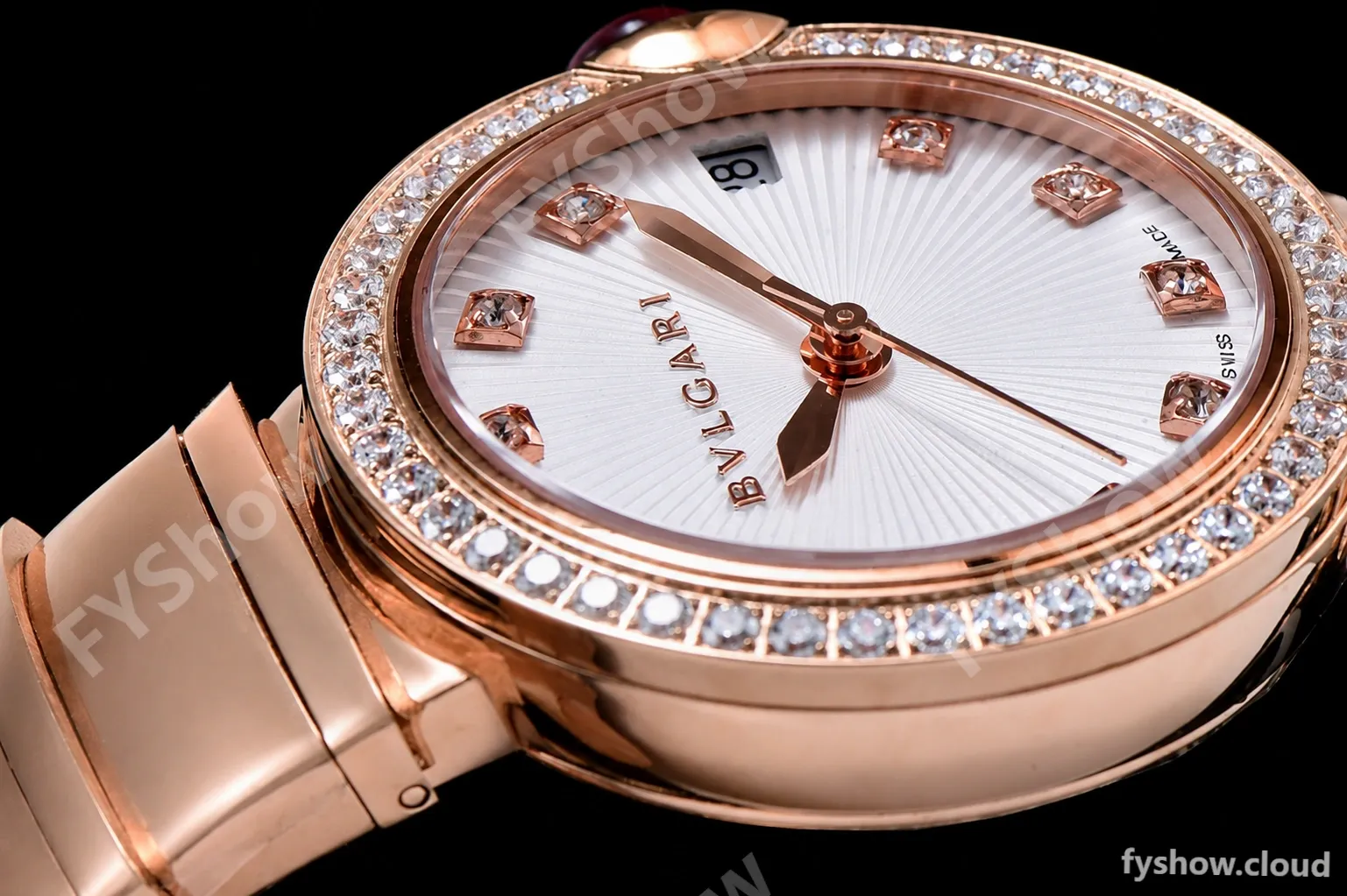 Bvlgari LVCEA Series Diams RG/RG Wht BVF Automatic/Quartz - Image 6