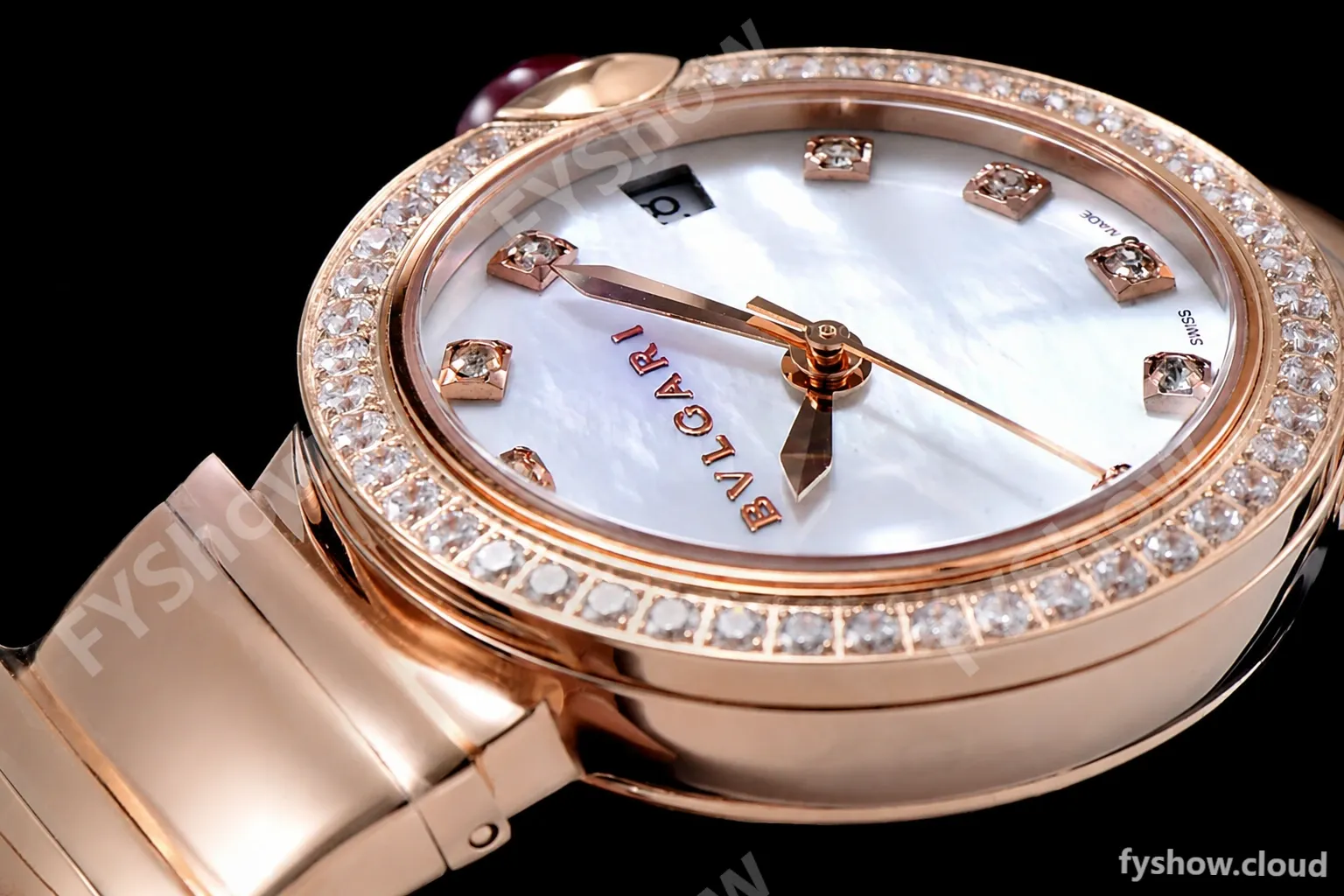 Bvlgari LVCEA Series Diams RG/RG Wht BVF Automatic/Quartz - Image 5