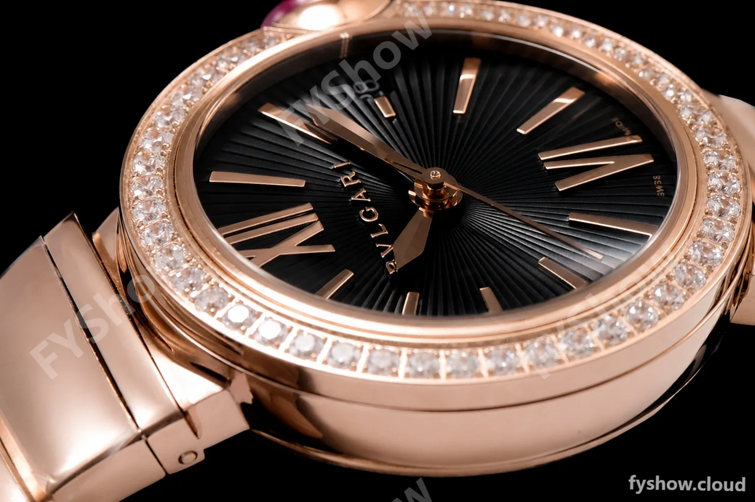 Bvlgari LVCEA Series Diams RG/RG Blk BVF Automatic/Quartz - Image 6