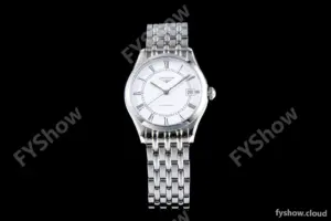 Longines Conquest Classic Series SS/SS Wht TWF Automatic L4.898.4.11.6