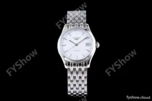 Longines Conquest Classic Series SS/SS Wht TWF Automatic L4.898.4.12.6