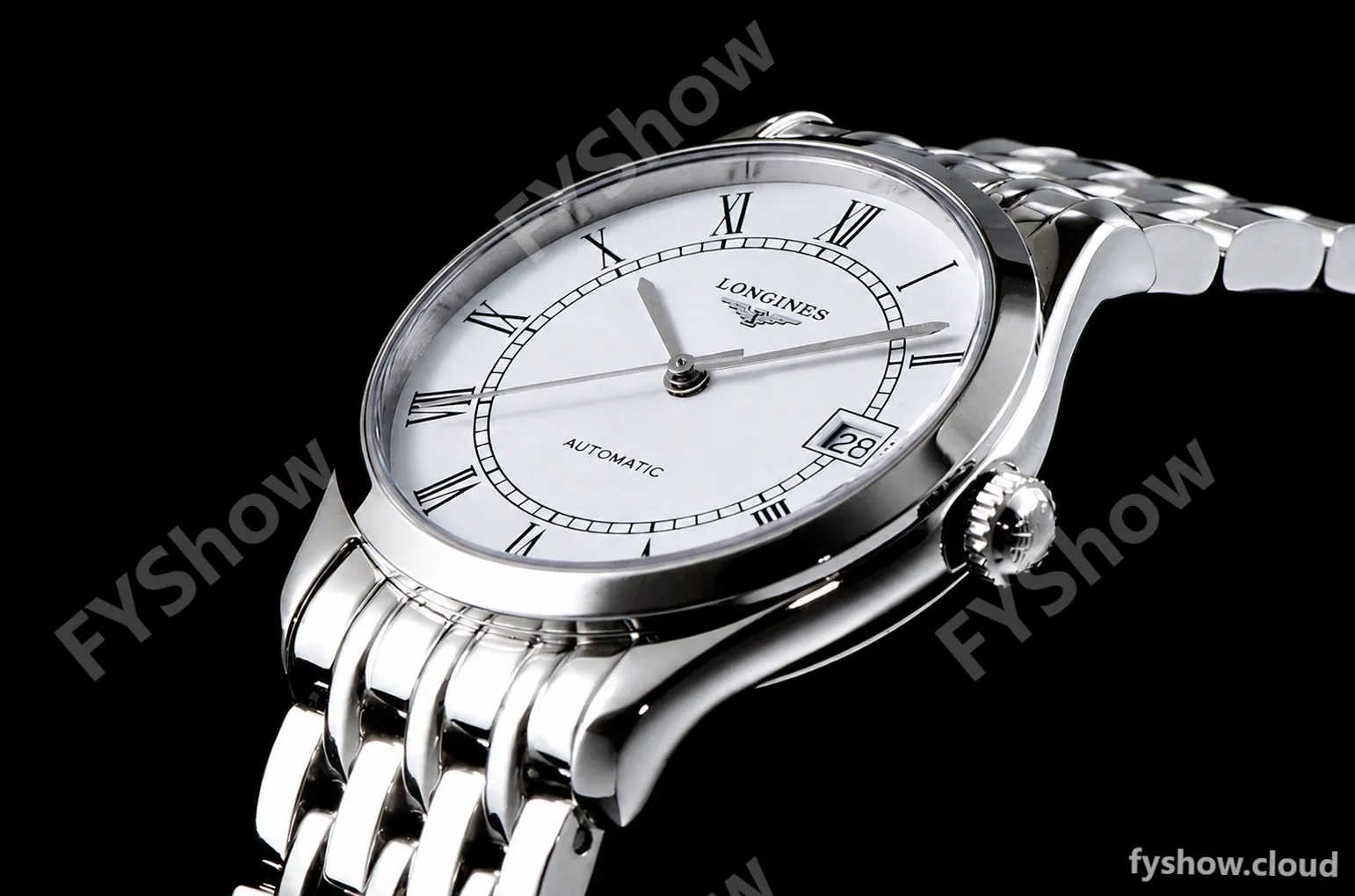 Longines Conquest Classic Series SS/SS Wht TWF Automatic L4.898.4.11.6 - Image 2