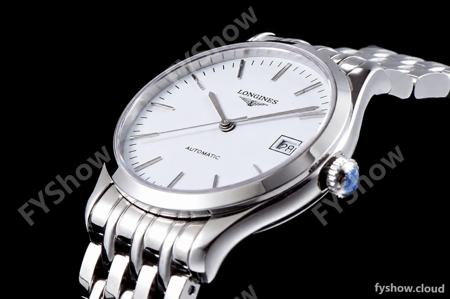 Longines Conquest Classic Series SS/SS Wht TWF Automatic L4.898.4.12.6 - Image 2