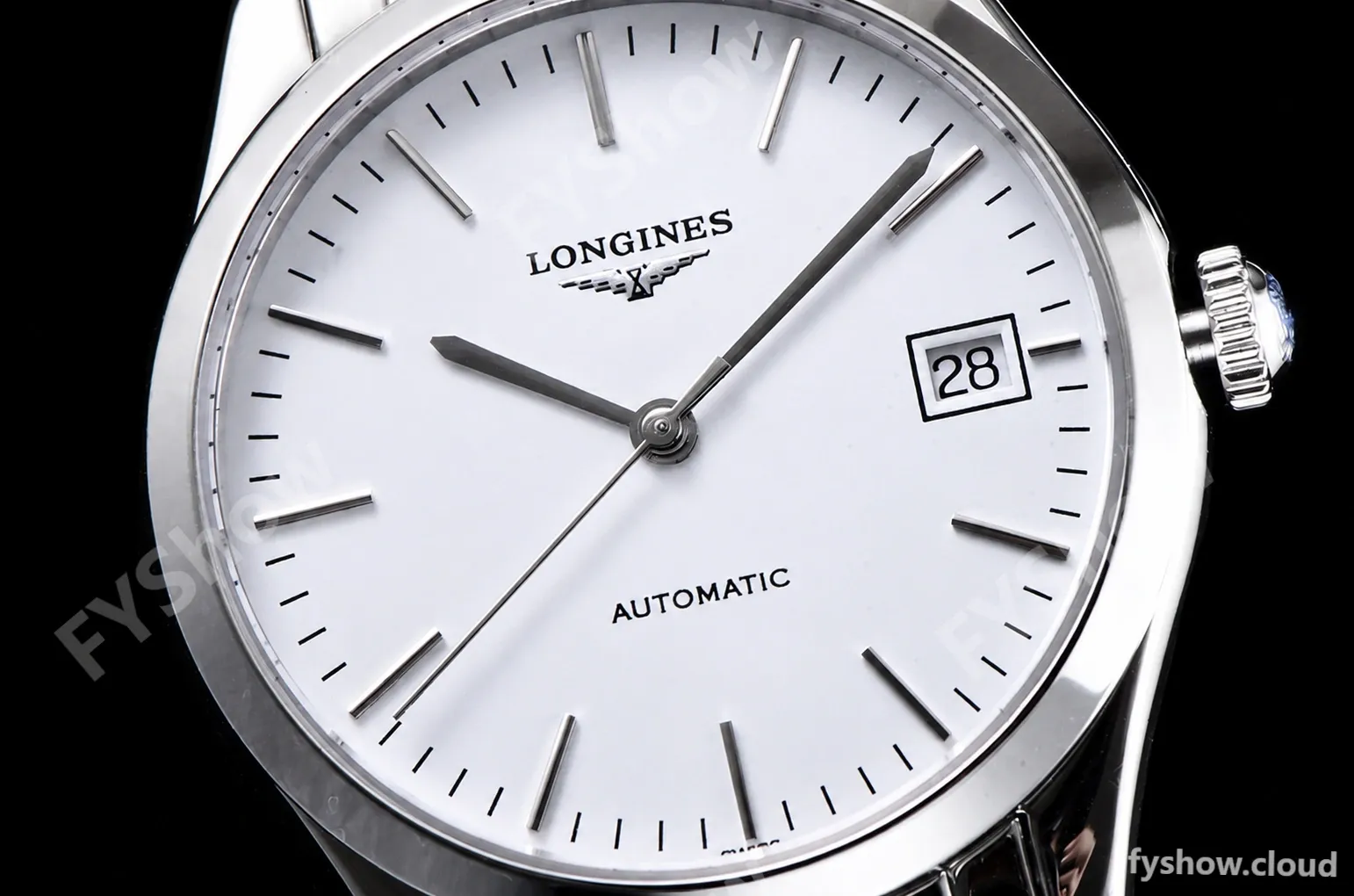 Longines Conquest Classic Series SS/SS Wht TWF Automatic L4.898.4.12.6 - Image 3