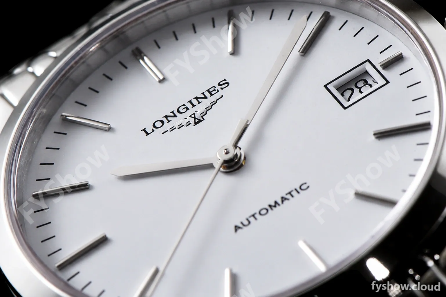 Longines Conquest Classic Series SS/SS Wht TWF Automatic L4.898.4.12.6 - Image 4