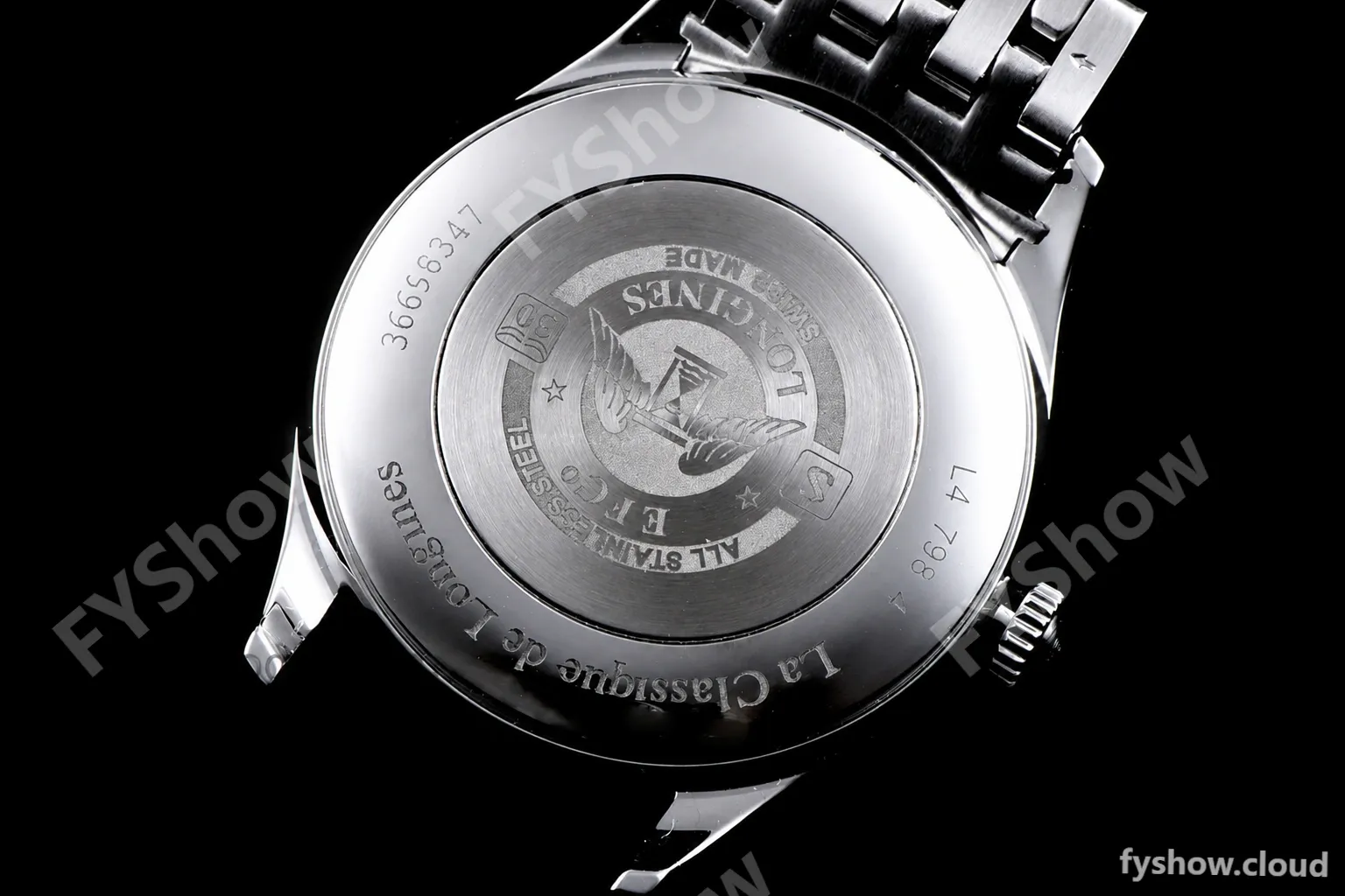 Longines Conquest Classic Series SS/SS Wht TWF Automatic L4.898.4.12.6 - Image 8
