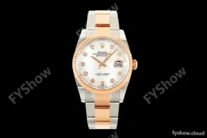Rolex - Datejust 126231 36mm Oys Flt 904L RG/SS Wht/MOP/Dia ARF SH3235
