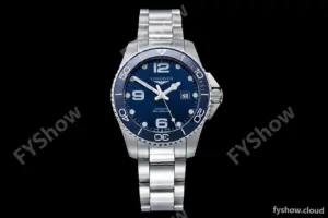 Longines - HydroConquest Mens 43mm SS/SS Blue XF A2892