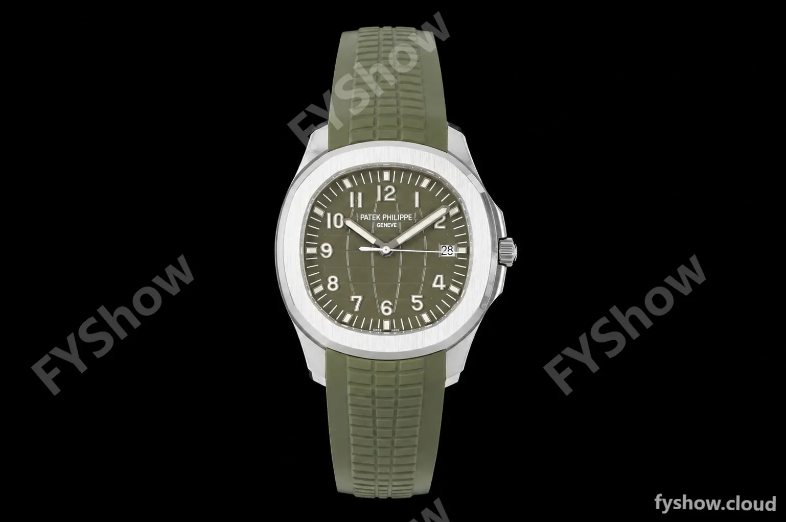 Patek Philippe - Aquanaut 5168G Gain Weight 42mm SS/RU Green Grn/Num DDF DD330