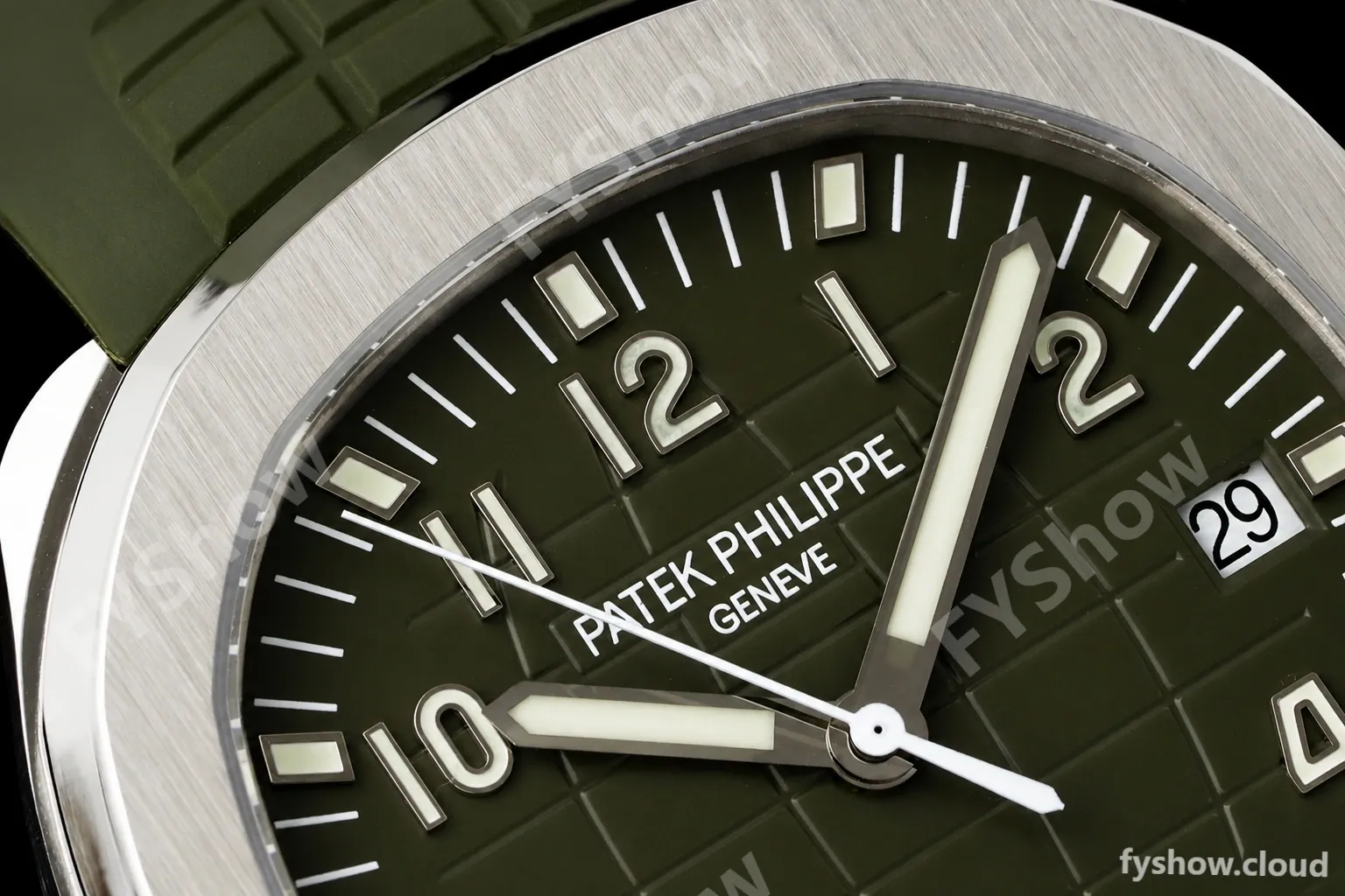 Patek Philippe - Aquanaut 5168G Gain Weight 42mm SS/RU Green Grn/Num DDF DD330 - Image 10