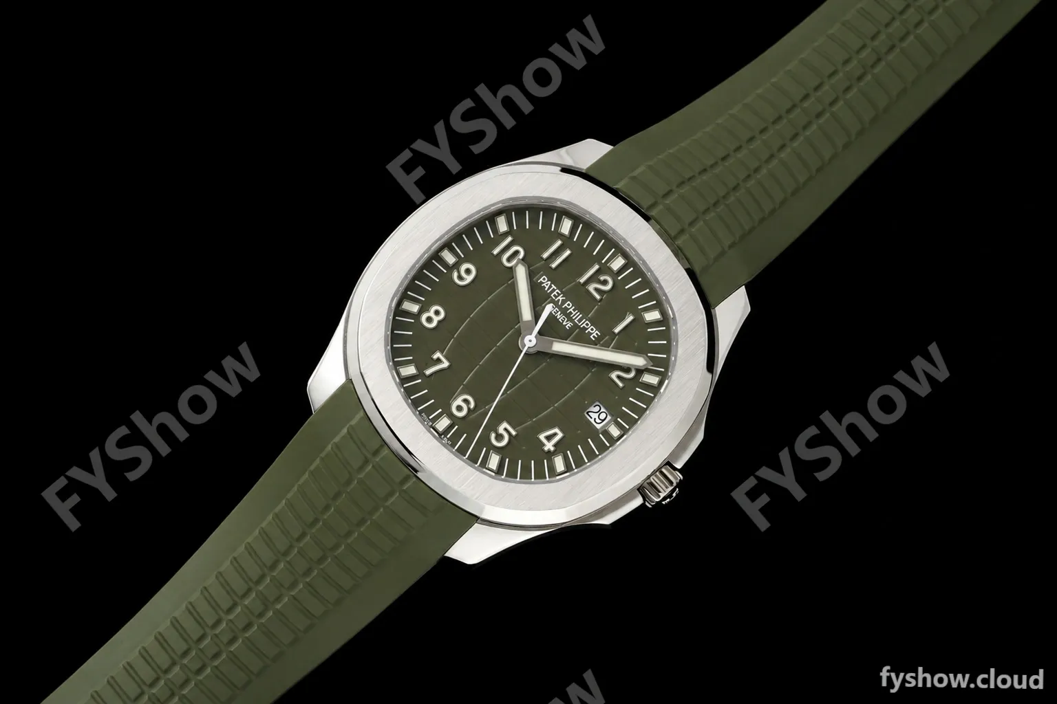 Patek Philippe - Aquanaut 5168G Gain Weight 42mm SS/RU Green Grn/Num DDF DD330 - Image 12