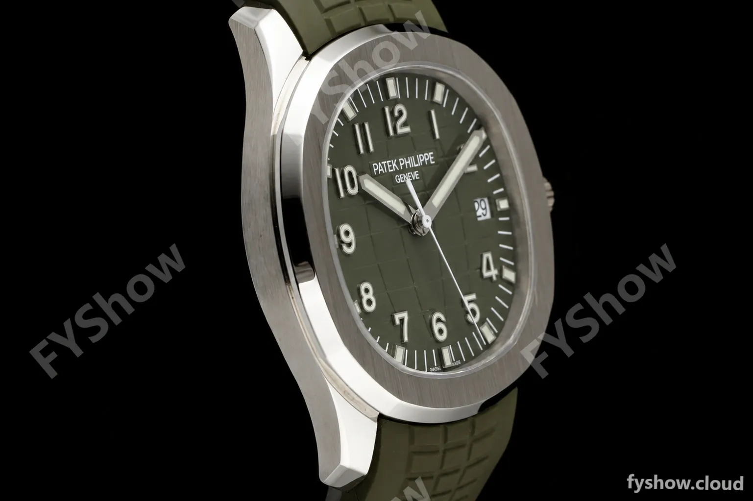 Patek Philippe - Aquanaut 5168G Gain Weight 42mm SS/RU Green Grn/Num DDF DD330 - Image 7