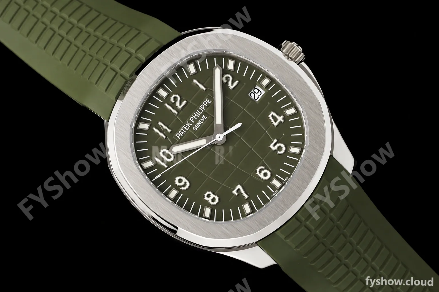 Patek Philippe - Aquanaut 5168G Gain Weight 42mm SS/RU Green Grn/Num DDF DD330 - Image 9