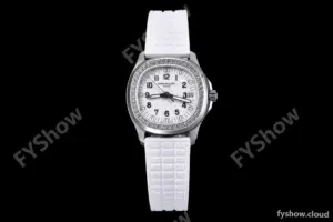 Patek Philippe - Aquanaut Lady 5067A 36mm Diamond SS/RU White PPF A324