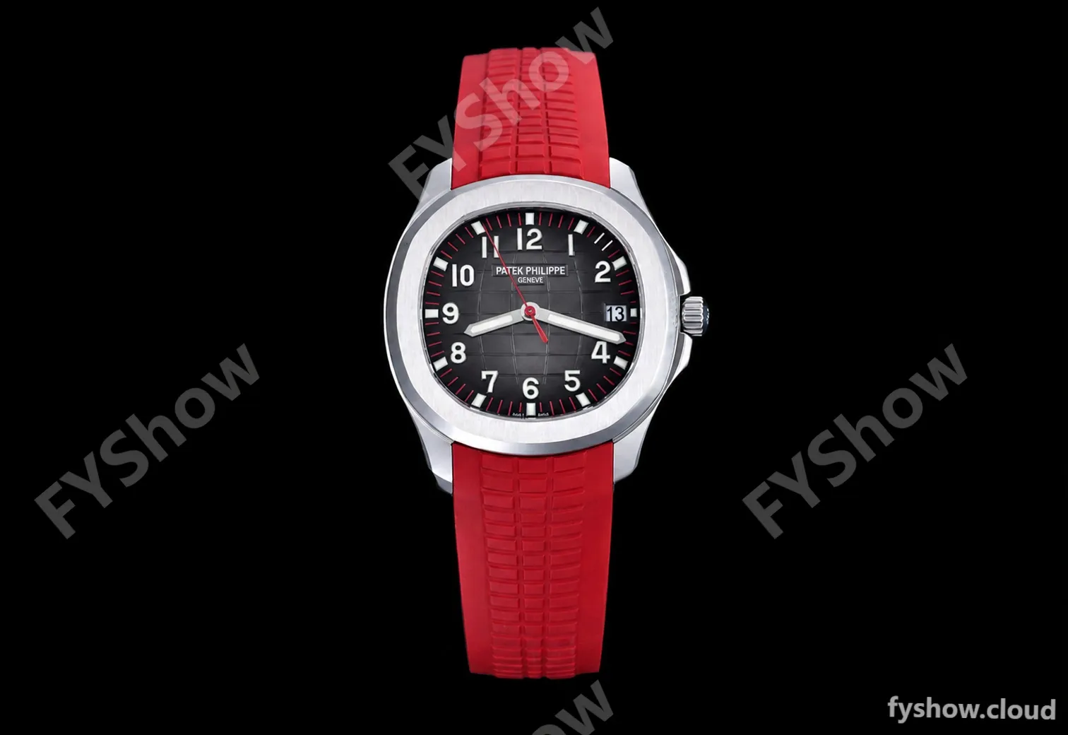 Patek Philippe - Aquanaut 5167A 40mm SGP Edn SS/Red RU Blk/Num ZF V3 A324