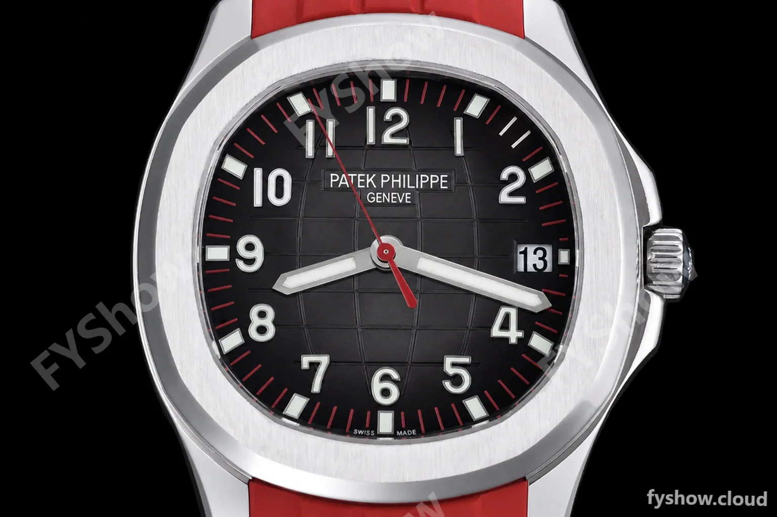 Patek Philippe - Aquanaut 5167A 40mm SGP Edn SS/Red RU Blk/Num ZF V3 A324 - Image 2