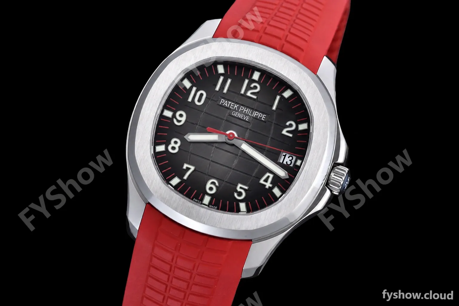 Patek Philippe - Aquanaut 5167A 40mm SGP Edn SS/Red RU Blk/Num ZF V3 A324 - Image 3