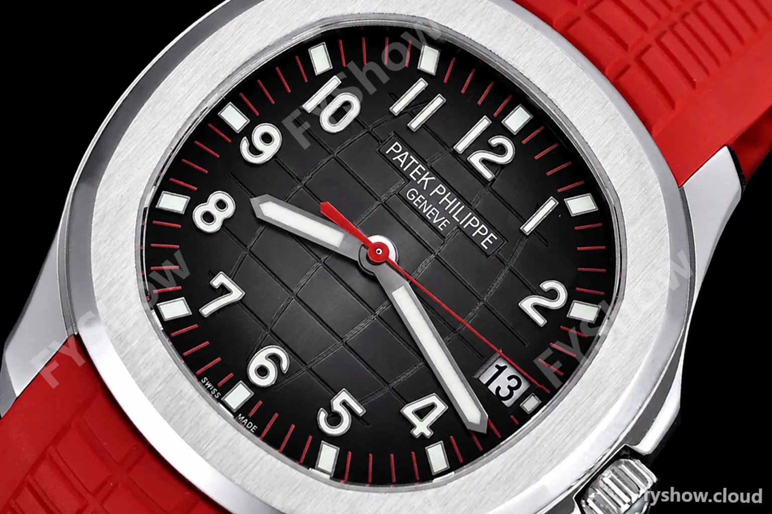 Patek Philippe - Aquanaut 5167A 40mm SGP Edn SS/Red RU Blk/Num ZF V3 A324 - Image 5