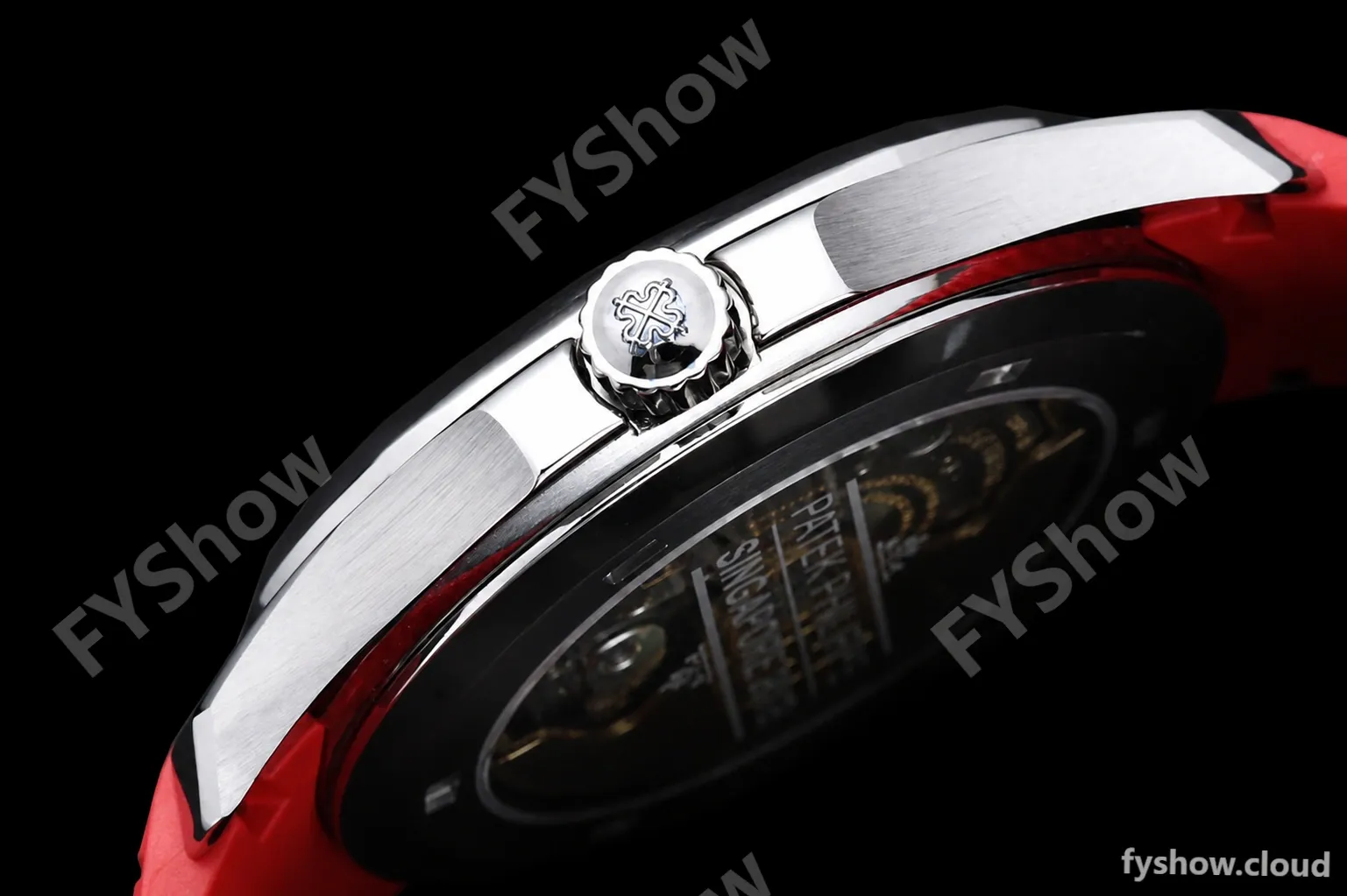 Patek Philippe - Aquanaut 5167A 40mm SGP Edn SS/Red RU Blk/Num ZF V3 A324 - Image 6