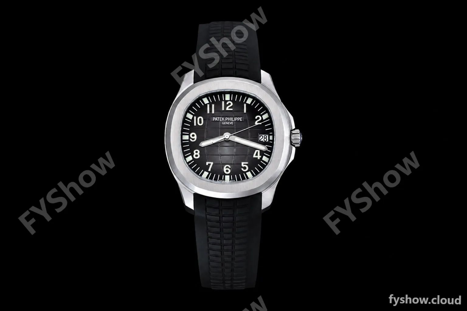 Patek Philippe - Aquanaut 5165A 38.5mm SS/RU Blk/Num ZF V3 A324