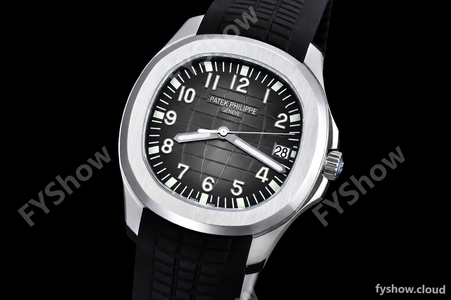 Patek Philippe - Aquanaut 5165A 38.5mm SS/RU Blk/Num ZF V3 A324 - Image 2