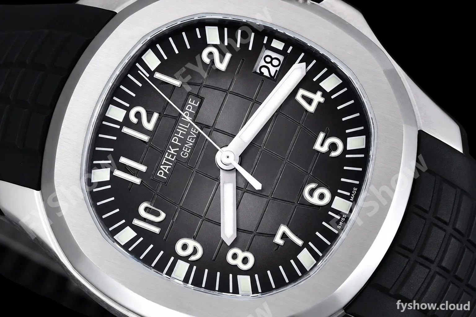 Patek Philippe - Aquanaut 5165A 38.5mm SS/RU Blk/Num ZF V3 A324 - Image 3