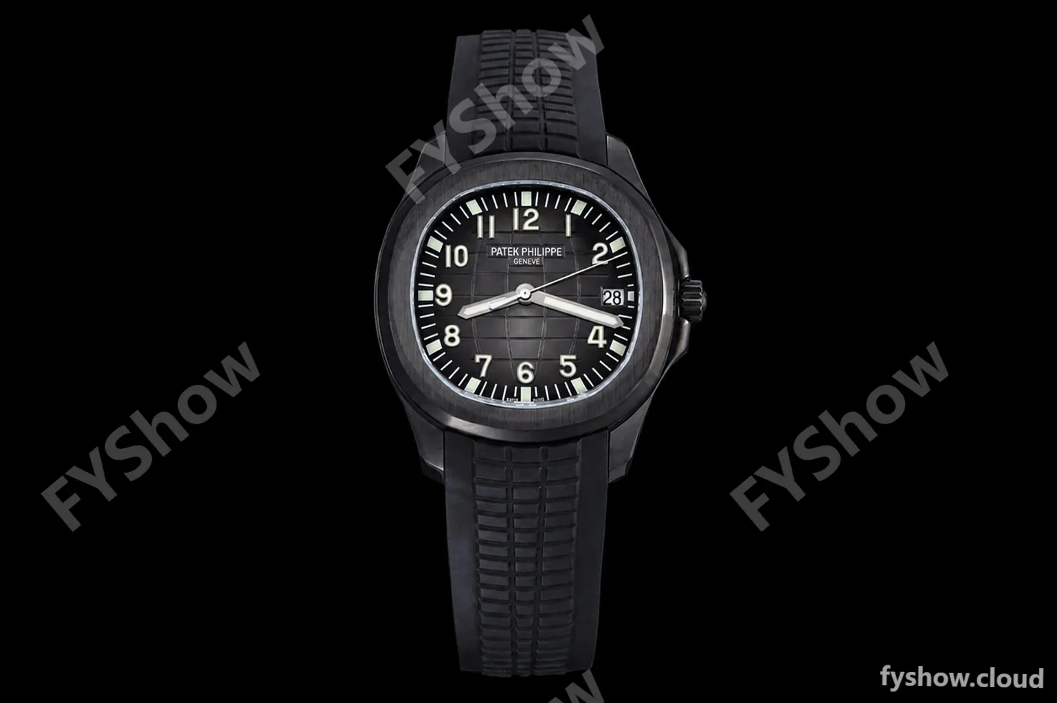 Patek Philippe - Aquanaut 5167A 40mm Black DLC/RU Blk/Num ZF V3 A324