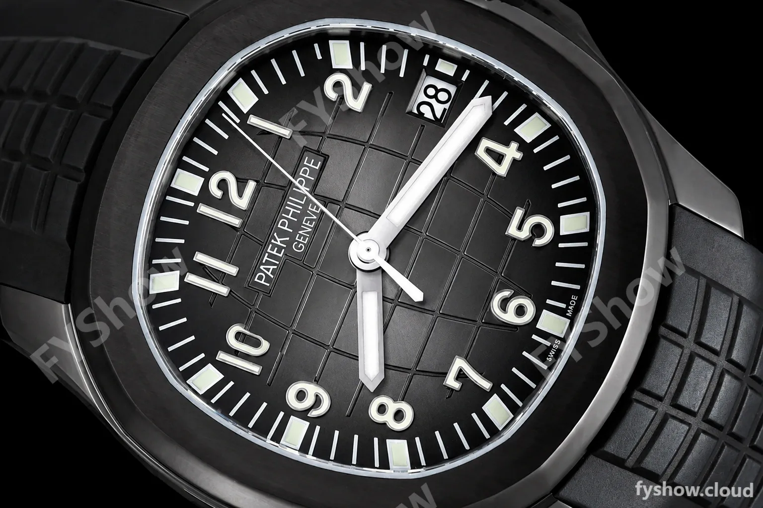 Patek Philippe - Aquanaut 5167A 40mm Black DLC/RU Blk/Num ZF V3 A324 - Image 3