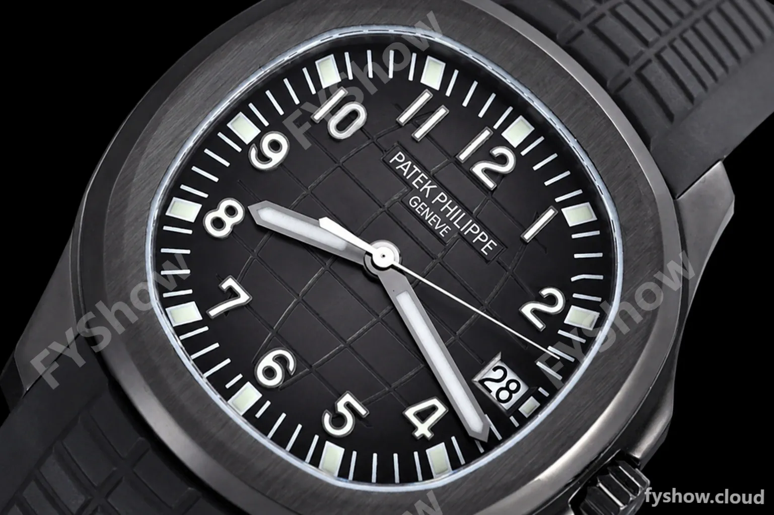 Patek Philippe - Aquanaut 5167A 40mm Black DLC/RU Blk/Num ZF V3 A324 - Image 4