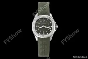 Patek Philippe - Aquanaut 5267 38.8mm SS/RU Dia/Num Green Dial ZF Swiss Qtz