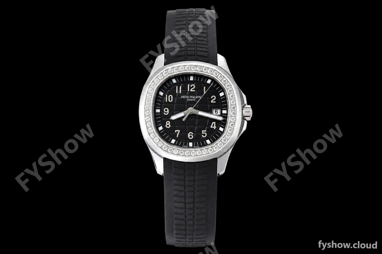 Patek Philippe - Aquanaut 5267 38.8mm SS/RU Dia/Num Black Dial ZF Swiss Qtz
