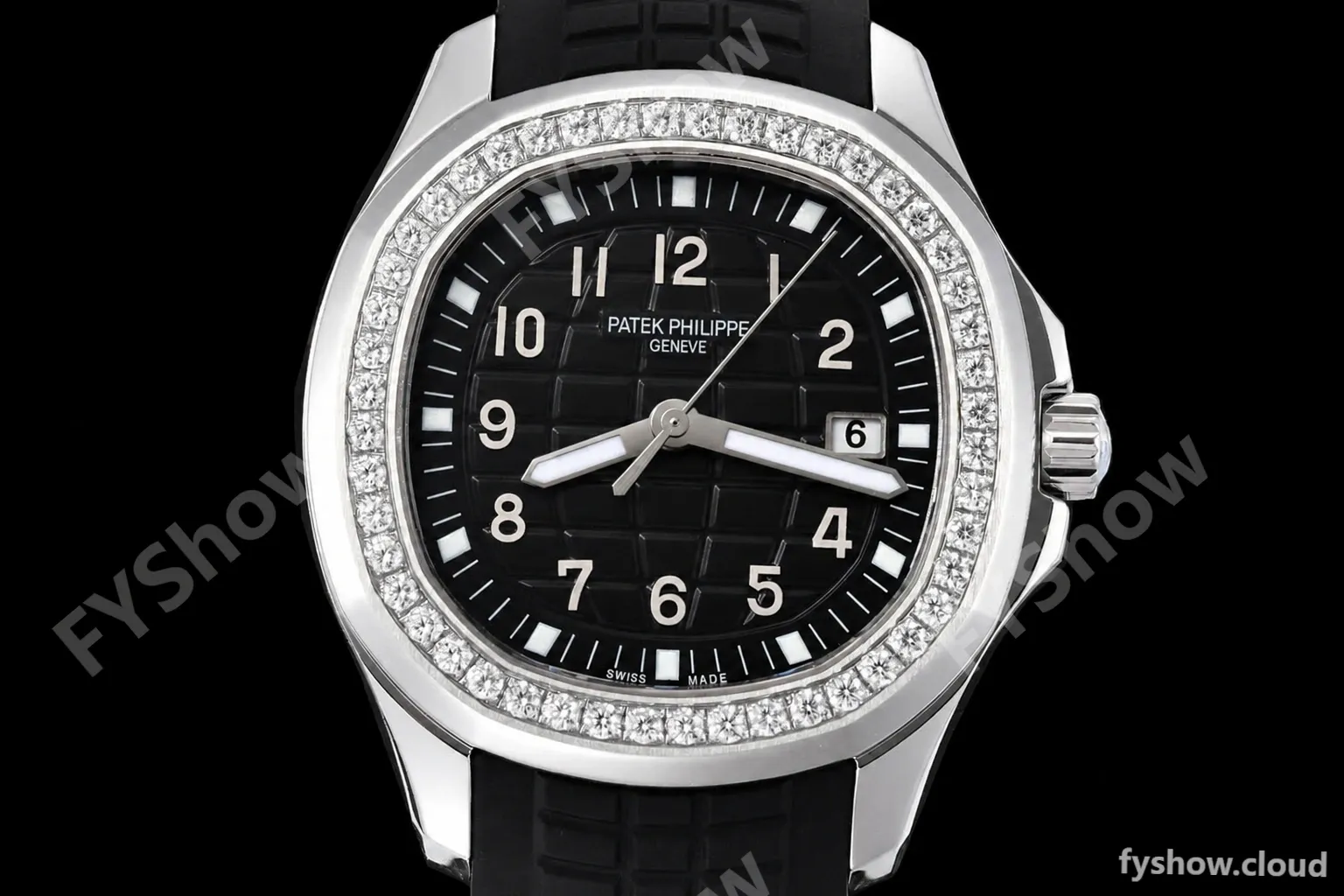 Patek Philippe - Aquanaut 5267 38.8mm SS/RU Dia/Num Black Dial ZF Swiss Qtz - Image 2