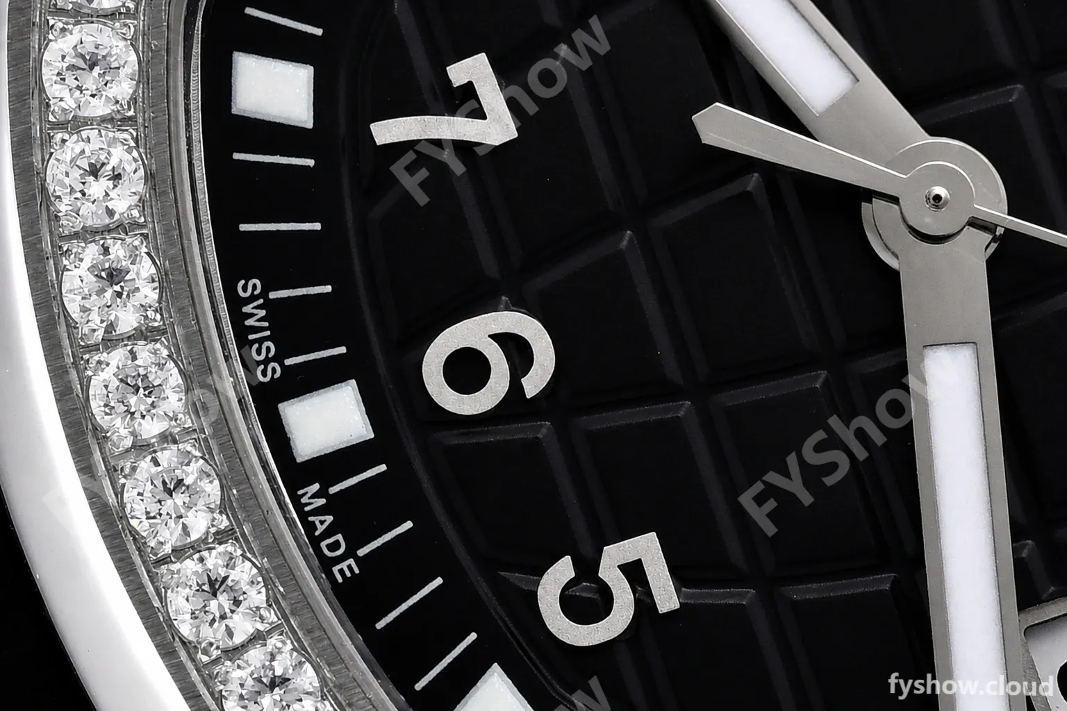 Patek Philippe - Aquanaut 5267 38.8mm SS/RU Dia/Num Black Dial ZF Swiss Qtz - Image 6