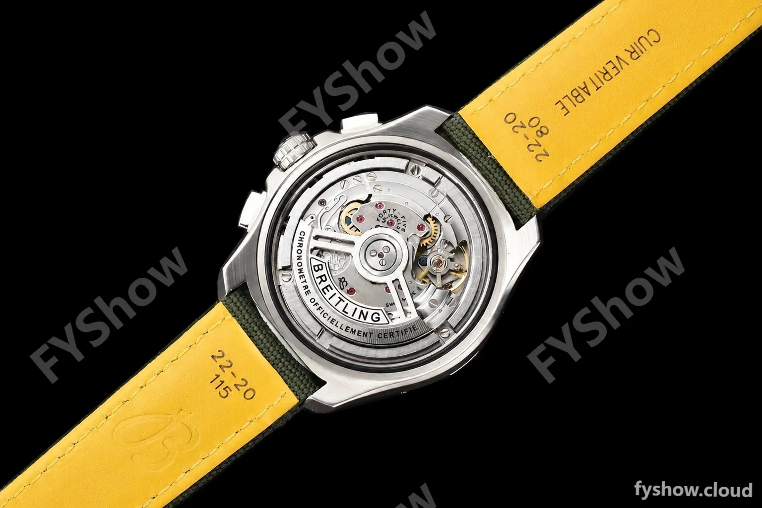 Breitling - Avenger B01 Chrono 44mm SS/NY Grn/Stk BLSF A7750 MOD - Image 34